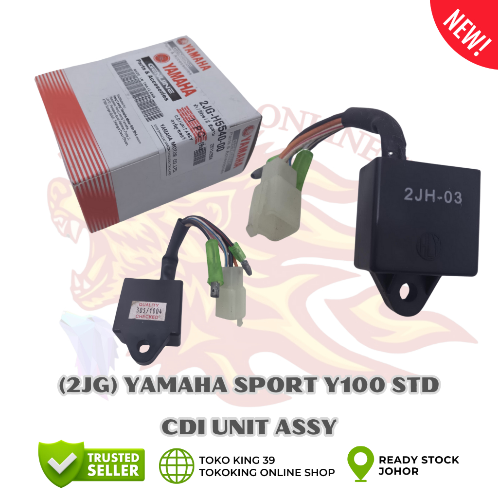 2JG YAMAHA Y100 SPORT Y 100 SPORT100 Y100SPORT STD CDI UNIT ASSY CDI STANDARD IGNITION