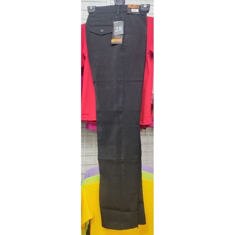 SELUAR SLACK HITAM LICIN SLACK LICIN SEKOLAH FORMAL PANTS SCHOOL SLACK PANTS
