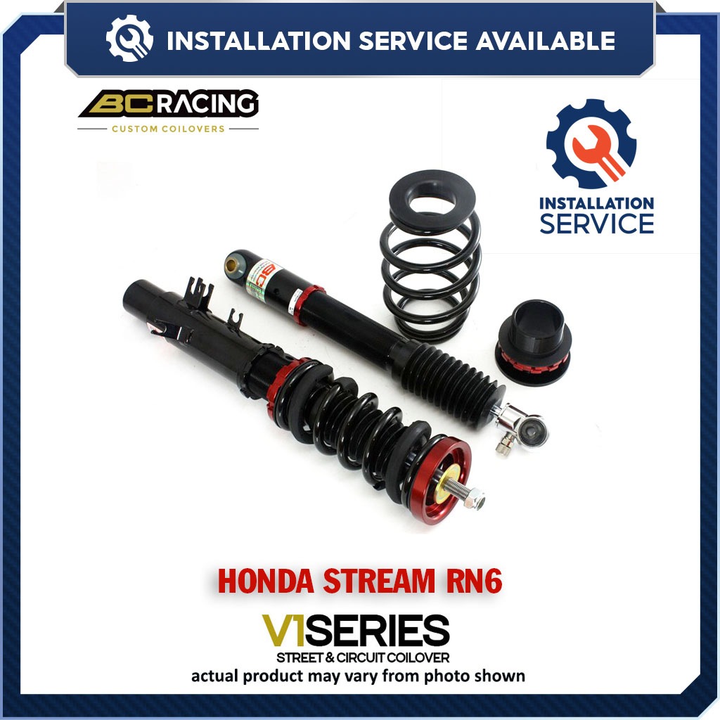 HONDA STREAM RN6 - BC RACING V1 SIRI SUSPENSI BOLEH LARAS (รุ่น VM)
