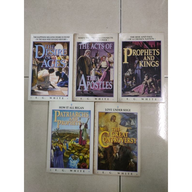 [BB] [มือสอง] Bible Study Companion (5 Books Set) โดย E. จี. สีขาว (สังเกต > เทพวิทยา / ศาสนาคริสต์ 