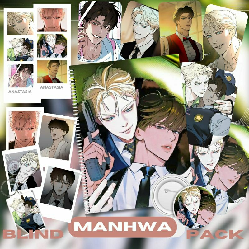 [MANHWA] BLIND PACK MANHWA ANIME PHOTOCARD POLA STYLE FULLCARD PHOTOSTRIP 4CUT PHOTO POSTICARD BOOK 