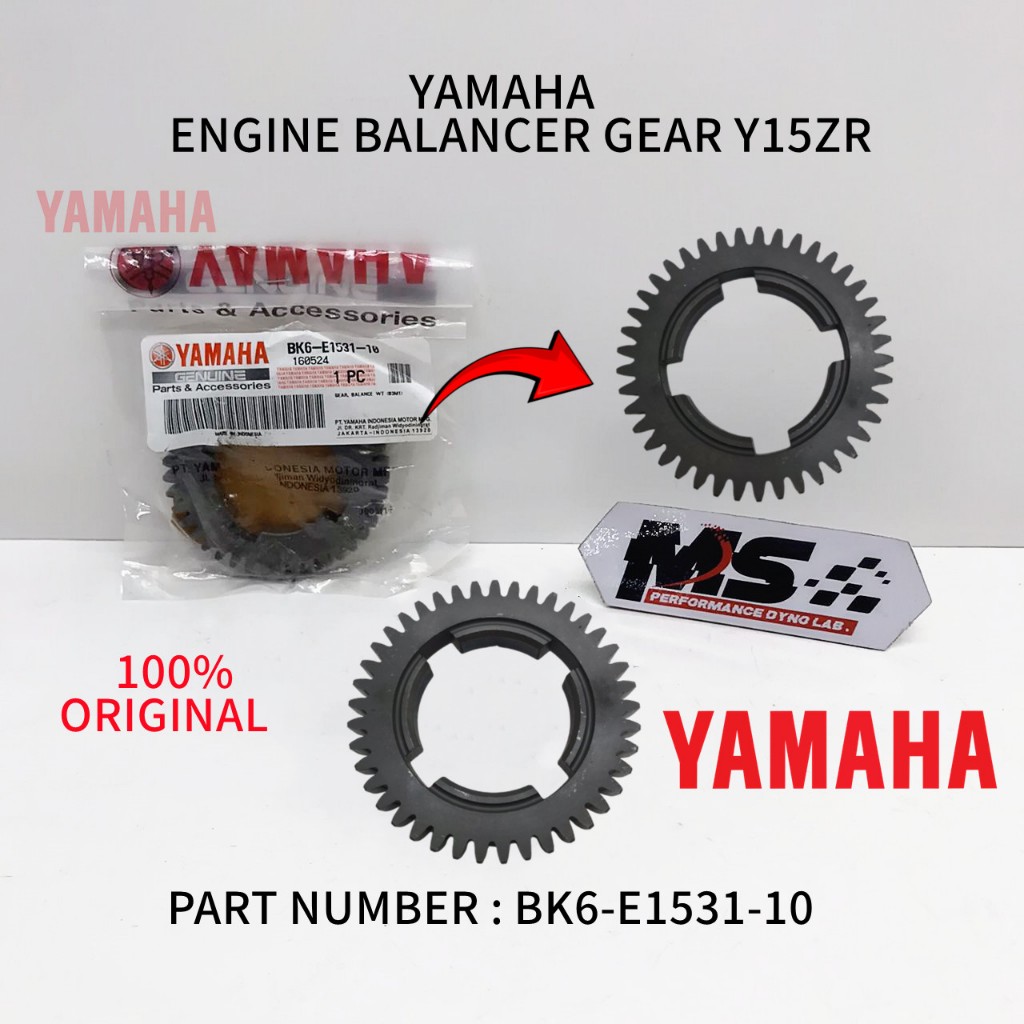 Yamaha Engine Balancer Weight Gear Y15ZR (หมายเลขชิ้นส่วน : BK6-E1531-10)
