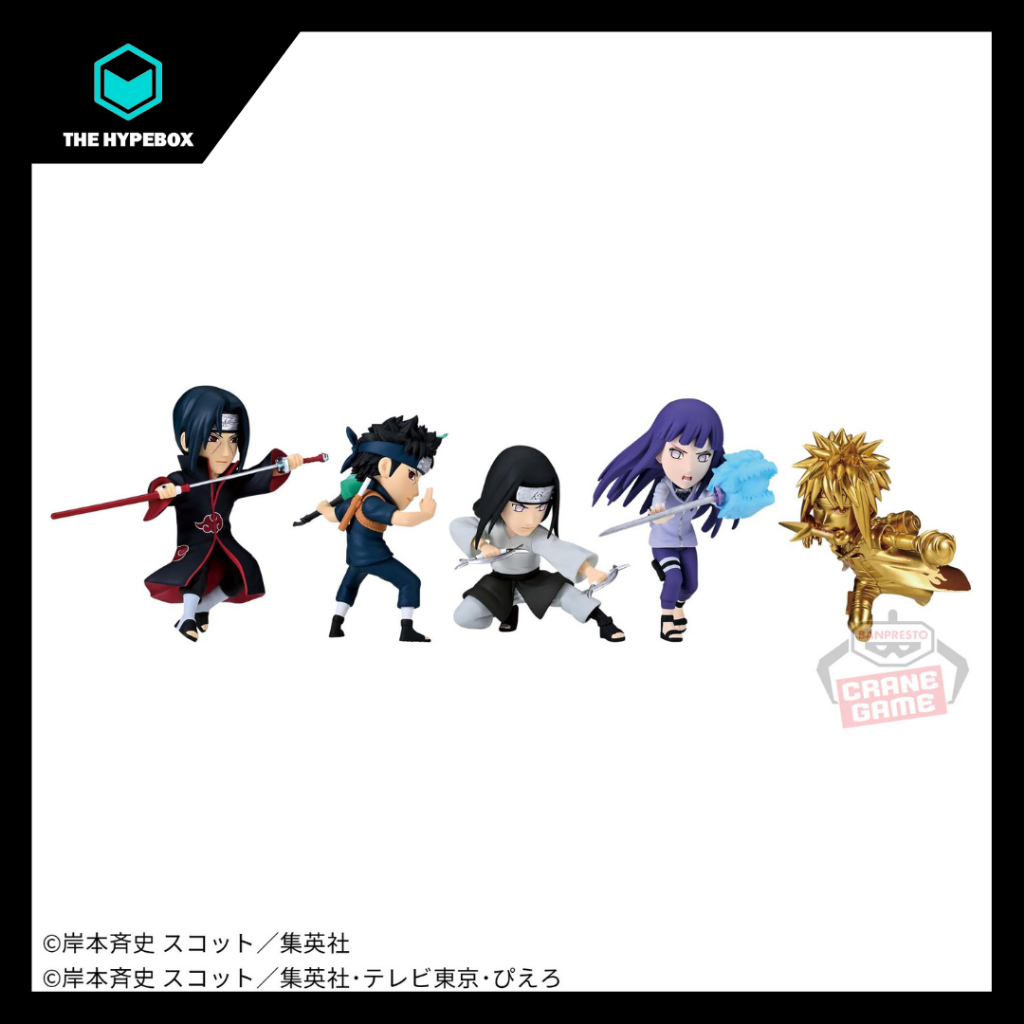 BANPRESTO - NARUTO NARUTOP99 WORLD COLLECTABLE FIGURE VOL.3