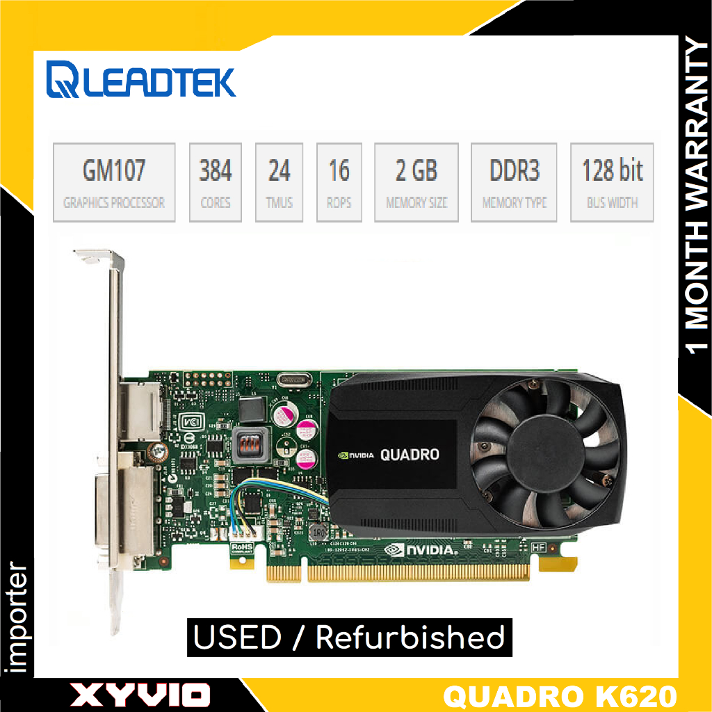 LEADTEK QUADRO K620 HD7770 2GB กราฟิกการ์ด