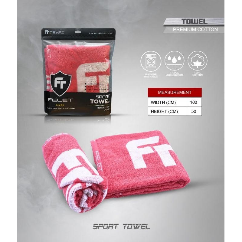 SPORT TOWEL FELET/FELET SPORT TOWEL /TOWEL FELET SPORT