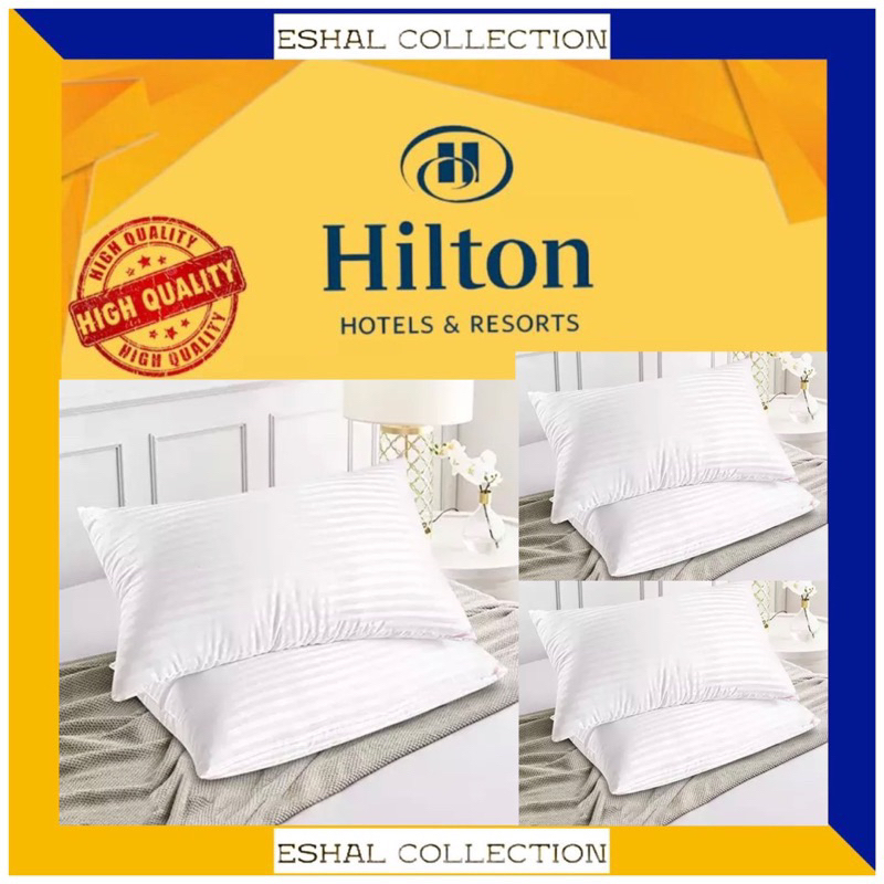 หมอน Bantal Hilton / Sleeping Hilton 1.2 Kg , หมอนโรงแรมหรูหรา , Bantal Tidur , ราคาเหมือนฟรี