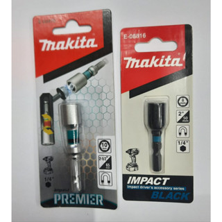 Makita ชุดน็อตแม่เหล็ก หกเหลี่ยม 8 มม. E-08816 10 มม. X 65 มม. E-03470