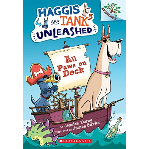 All Paws on Deck: หนังสือสาขา (Haggis and Tank Unleashed 1) SCHOLASTIC