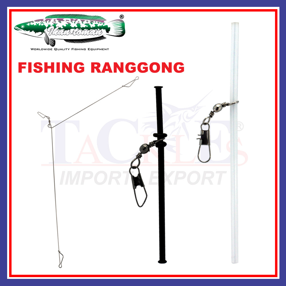 (5S) Ikan Toman Tflex Fishing Ranggong Fishing Ranggong Straw Peramut Pancing