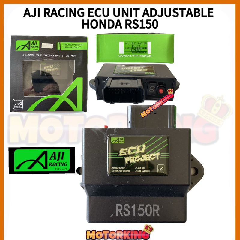 AJI RACING ECU UNIT ที่มาพร้อมกับโหมด HONDA RS150 PLUG N PLAY EXTRA HORSE POWER NO LIMIT ECU AJI RAC