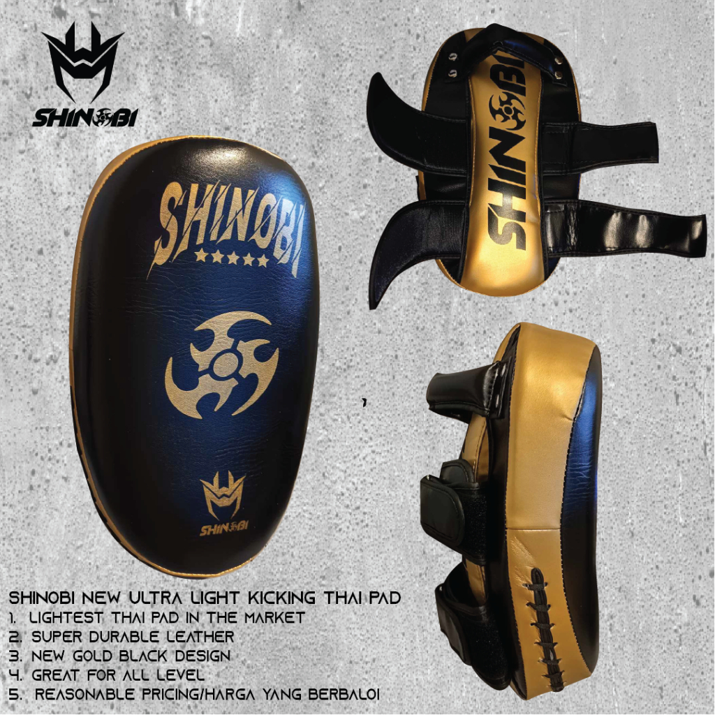 ยี่ห้อ SHINOBI MMA Muay Thai Kick Boxing Karate Taekwondo Thai Pad Arm Target