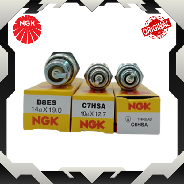 NGK SPARK PLUG B8ES C6HSA C7HSA CPR8EA-9 PALLAM PENCUCUH SUTIABLE สําหรับ 125ZR EX5 LC135