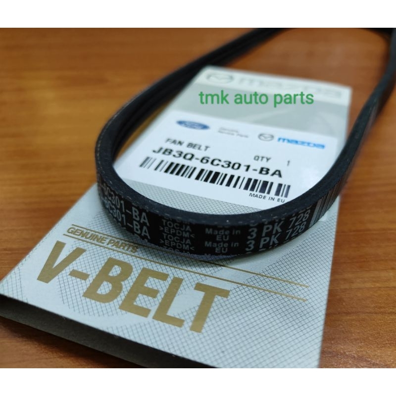 Mazda, Ford (3pk728) เข็มขัดพัดลม Ranger Raptor aptor (JB3Q-6C301-BA)