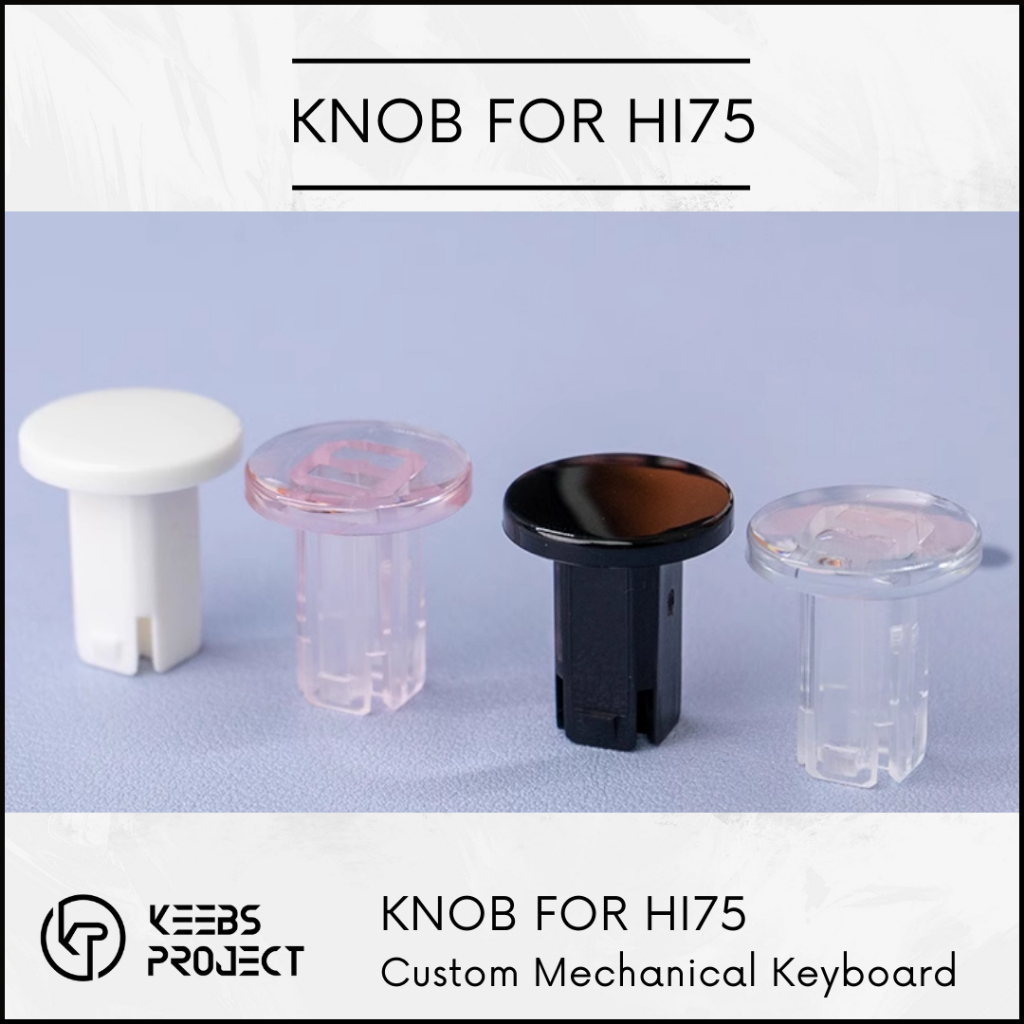 ลูกบิดสําหรับคีย์บอร์ดเชิงกลอลูมิเนียม Hi75 KeebsProject
