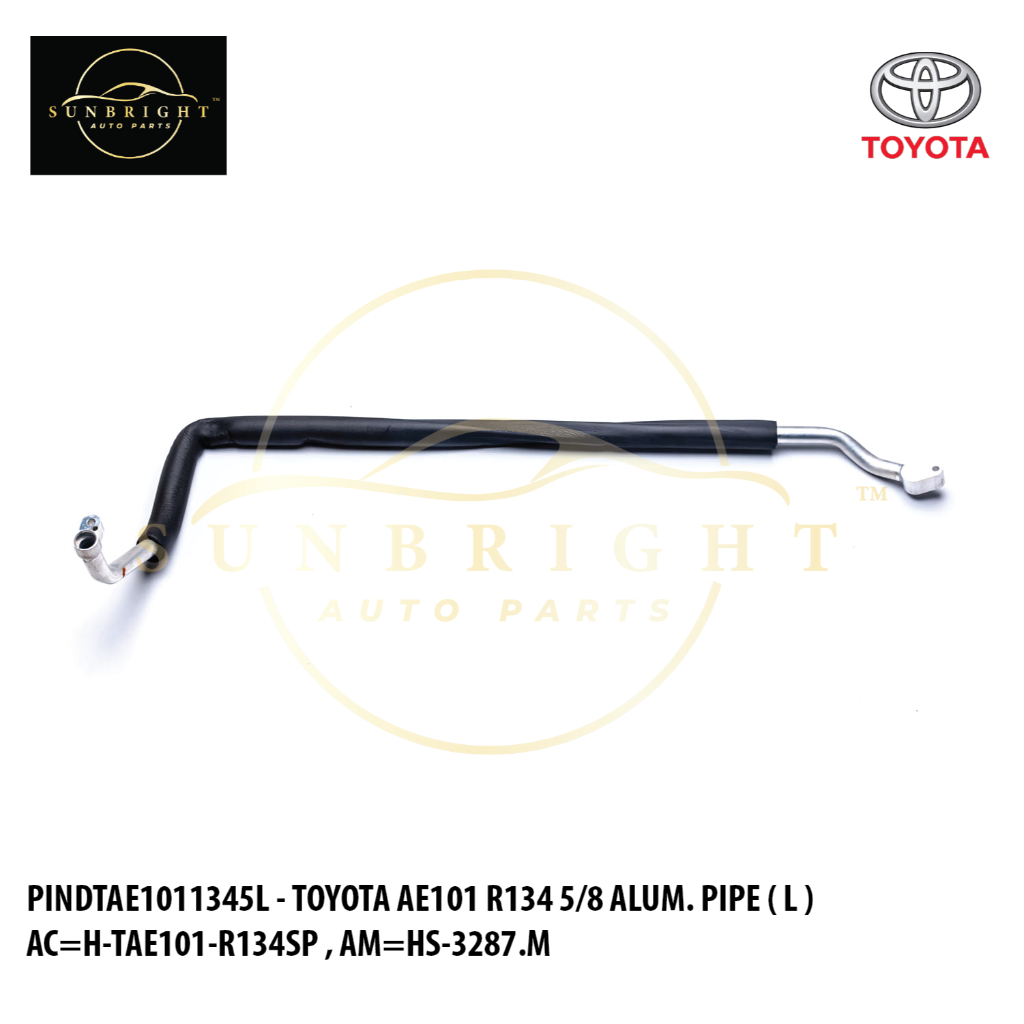 TOYOTA AE101 R134 5/8 ALUM. PIPE ( L ) AC=H-TAE101-R134SP , AM=HS-3287.ม