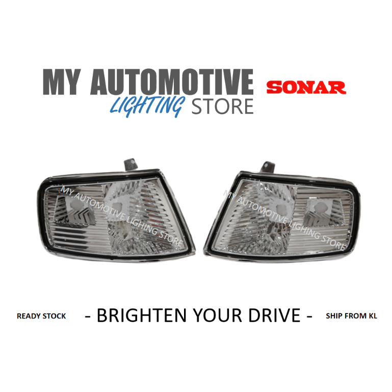 (โซนาร์) ฮอนด้า CRX 1990-1991 โคมไฟมุม โคมไฟมุม โคมไฟสัญญาณ โคมไฟจอดรถ (ใส)