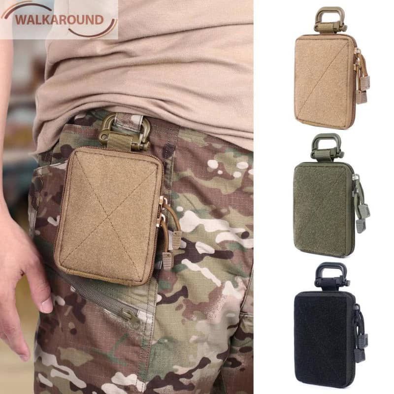 !!! B00002 กระเป๋า Velcro Tactical EDC พร้อม Grimloc