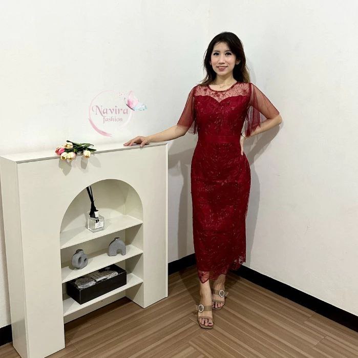 ERIKA DRESS LACE TULLE