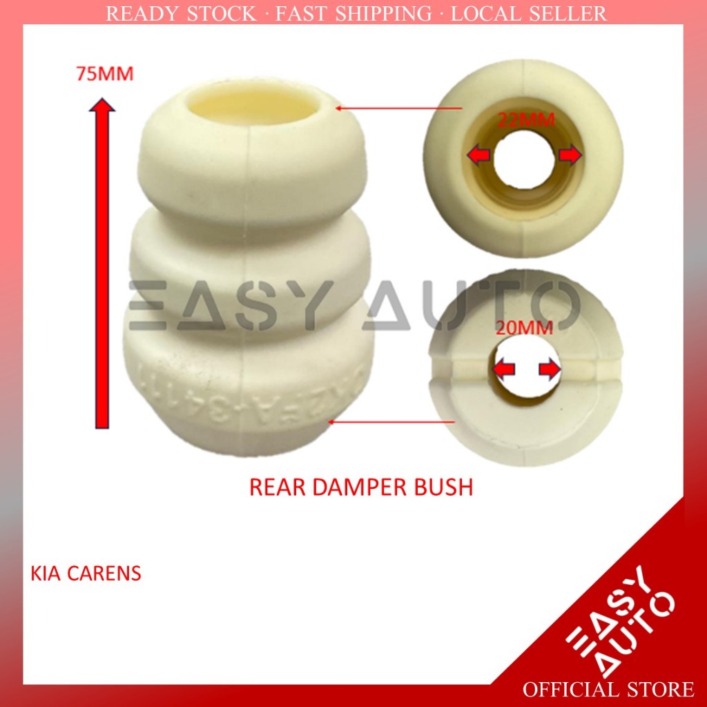 KIA CARENS - 0K2FA-34-111 REAR DAMPER BUSH ( EASY AUTO )