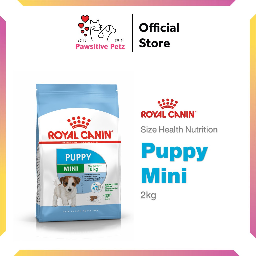 Royal Canin SHN Mini - Puppy 2kg | Dog Dry Food Makanan Anjing | Royal Canin | Puppy