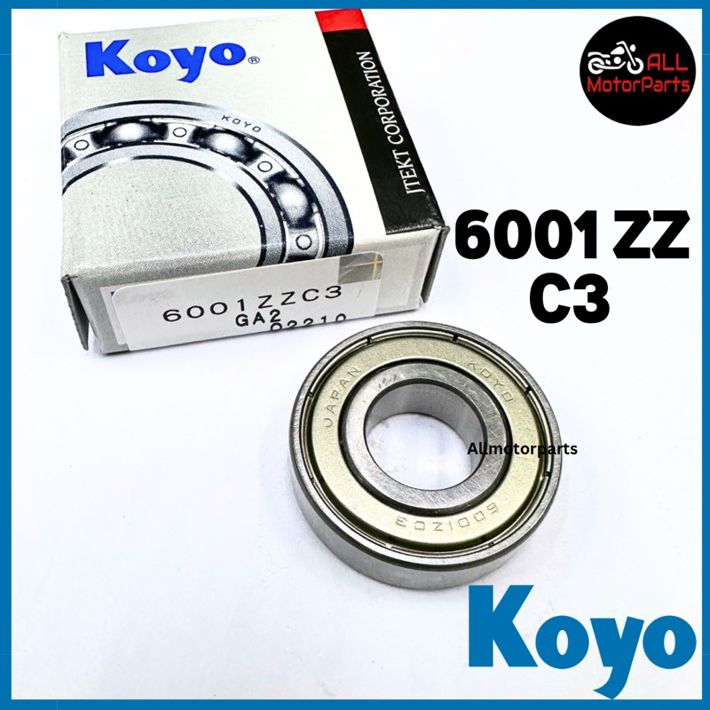 KOYO C3 BEARING 6001 ZZ C3 KOYO