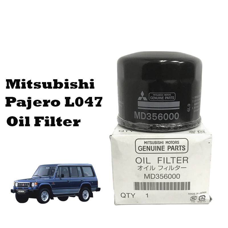 Mitsubishi Geniune Pajero L047, ct9a Evo 7, 8, 9, C กรองน้ํามัน MD356000