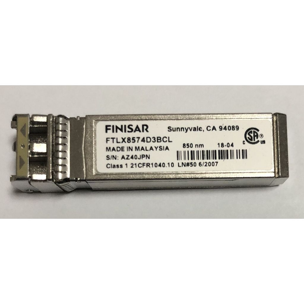 Ftlx8574d3bcl FINISAR 10GBase-SR 850nm Multimode SW 400m SFP + Transceiver