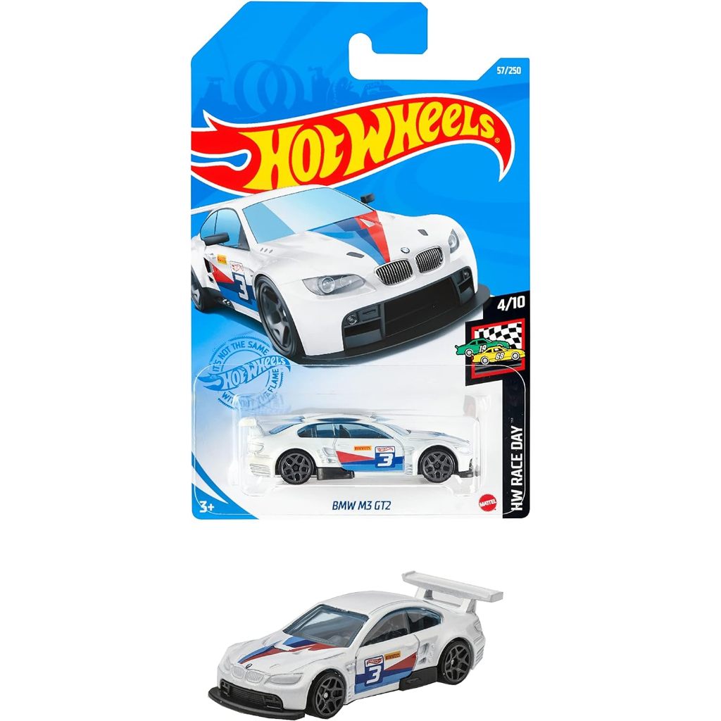 Hot Wheels BMW M3 GT2 HCM44 รถพื้นฐาน (การ์ดญี่ปุ่น)