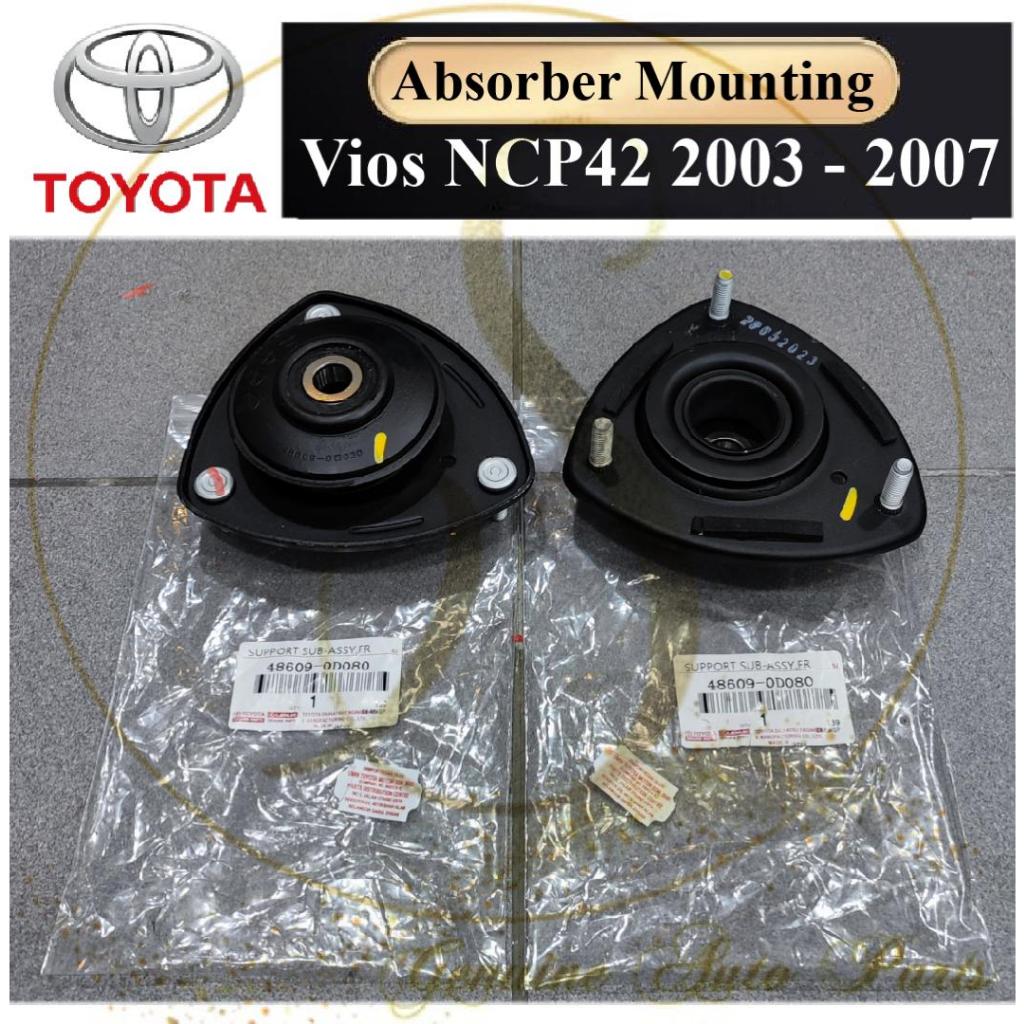 TOYOTA VIOS NCP42 ด้านหน้า ABSORBER MOUNTING 48609-0d080