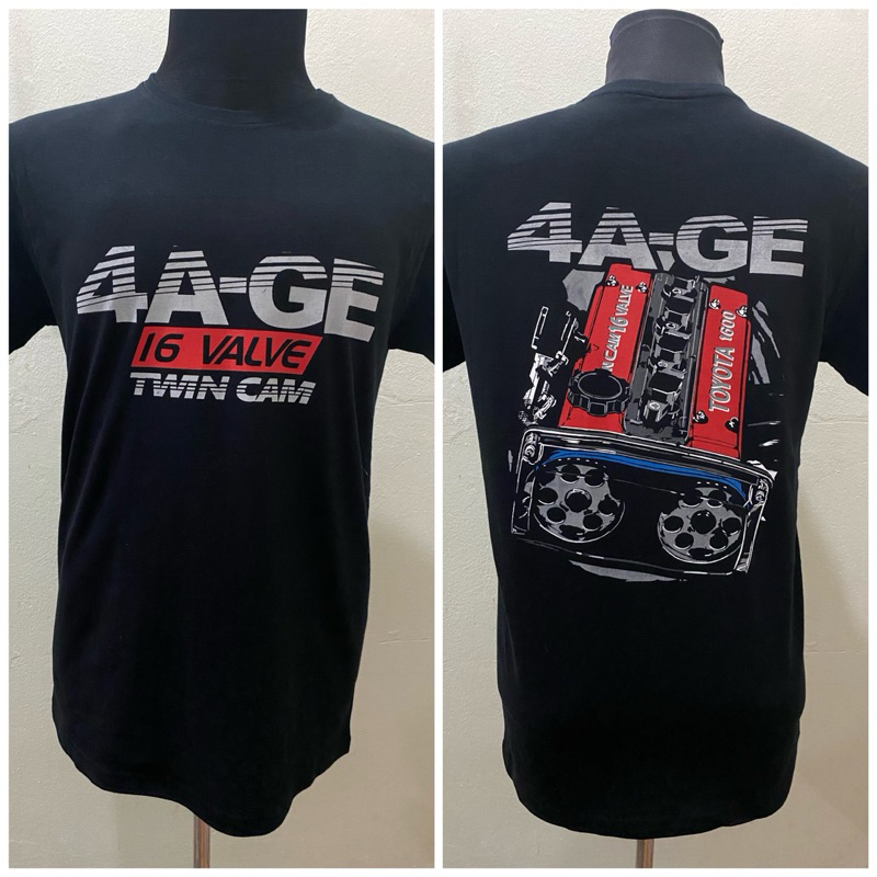 เสื้อยืด 4AGE TUNED โดย TRD