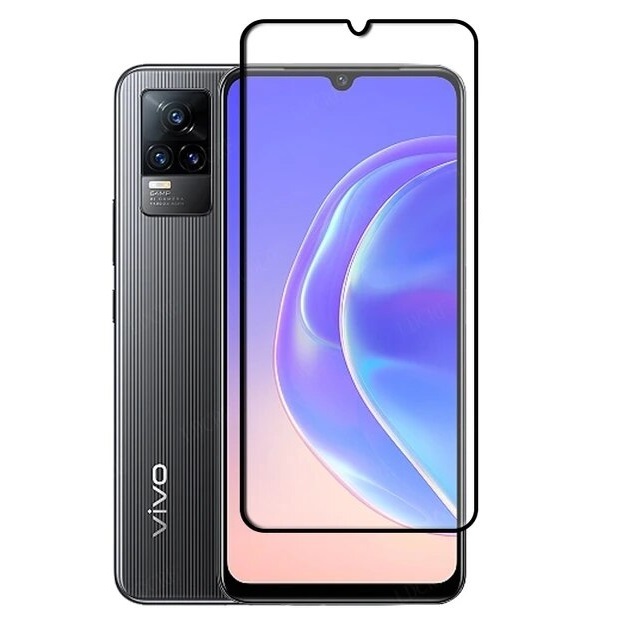 Vivo V23E V21 V21E Vivo V20 V20 SE Vivo T1 Y81 Y81i Clear Full Tempered Glass Screen Protector (9D F