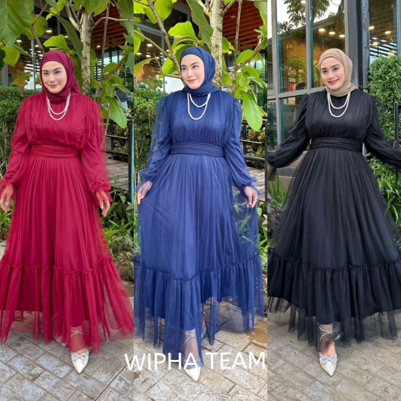 WIPHA DRESS PRINCESS /DRESS DINNER /DRESS BIRTHDAY PARTY / KEMBANG