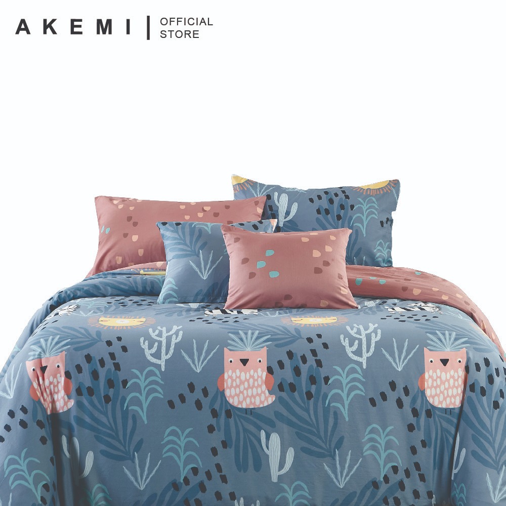 Akemi ชุดผ้าปูที่นอน ผ้าฝ้าย 730TC - Super Single Queen King