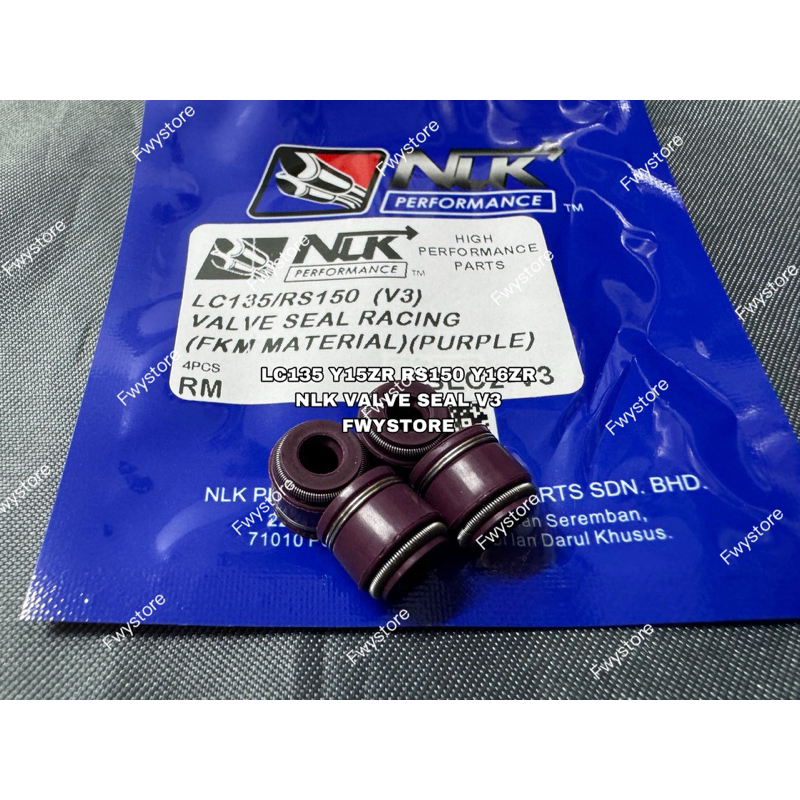 Y15zr LC135 FZ150 RS150 NLK PERFORMANCE ซีลวาล์ว 2spring EX5 Y16ZR R15 MT15 NVX155 NMax155