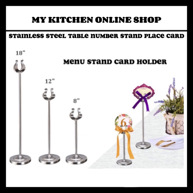 ขาตั้งสแตนเลส VIP MINE STAND_VIP MINE STAND_MEU STAND_STAND VIP_CATERING MENU STAND_MEU STAND
