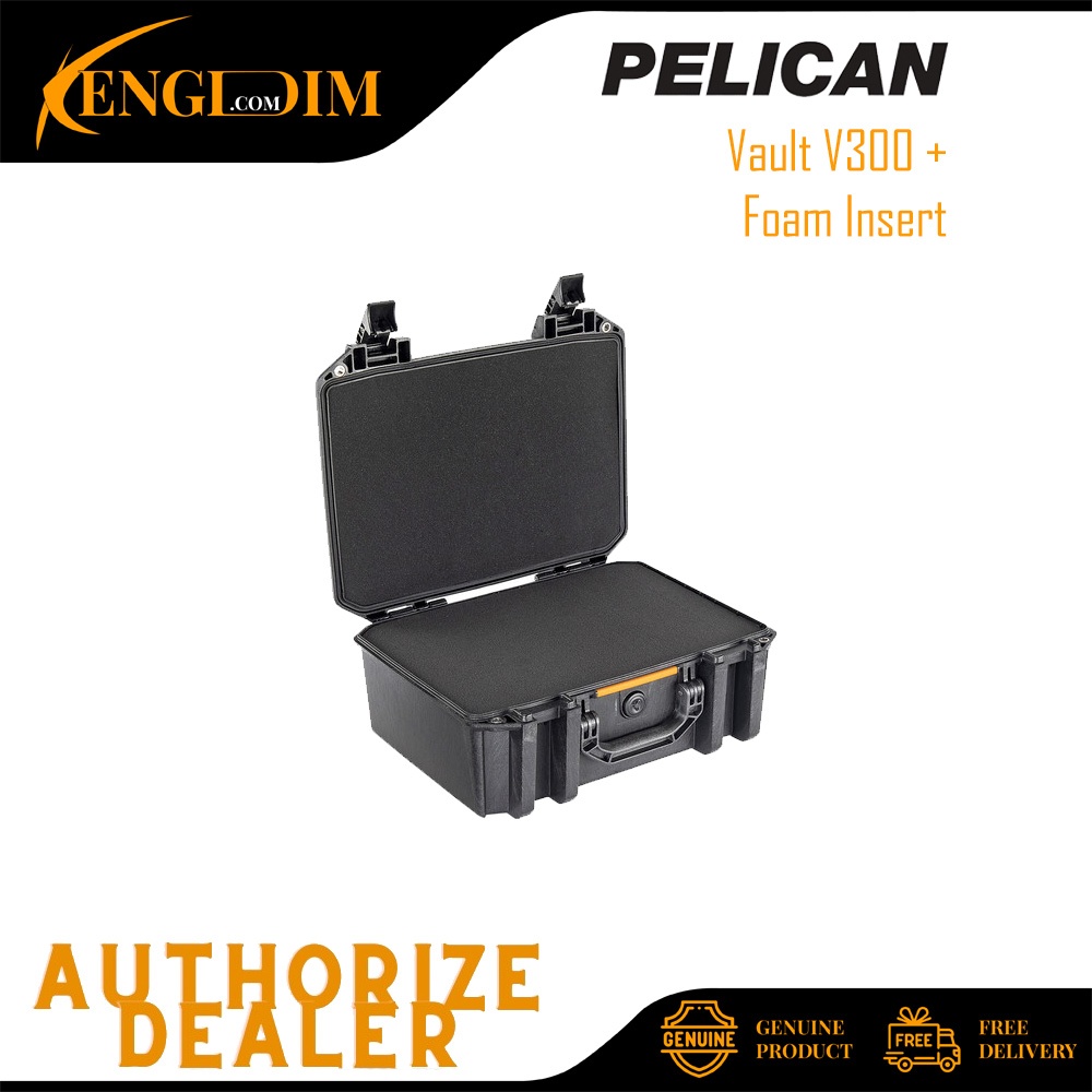 Pelican Vault V300 เคสขนาดใหญ่พร้อมที่ใส่โฟม