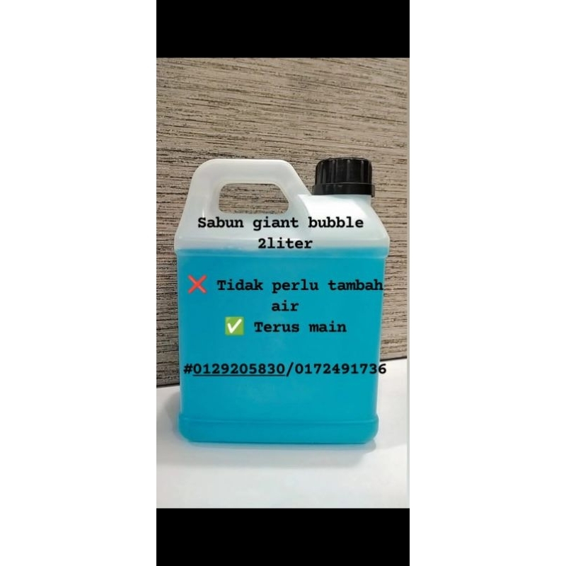 Sabun giant bubble 2liter