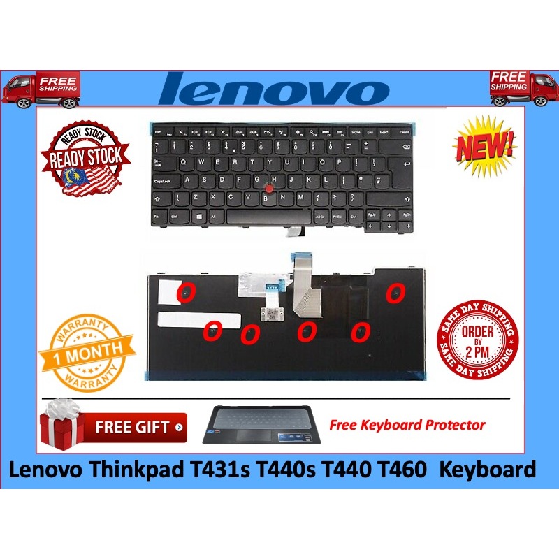 Lenovo Thinkpad E431 E440 E450 E455 L440 T431 T440 T460 T450 L470 0C02253 01EN682 01EN723 Series แป้