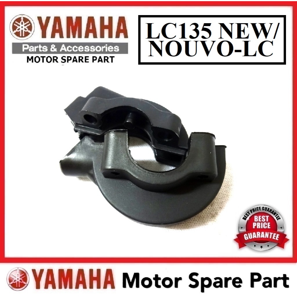 YAMAHA LC135 ใหม่/ใหม่ LC THROTTLE GRIP CAP 0 THROTTLE HOLDER HOUSING COVER HANDLE NOVUOLC NOUVO-LC 