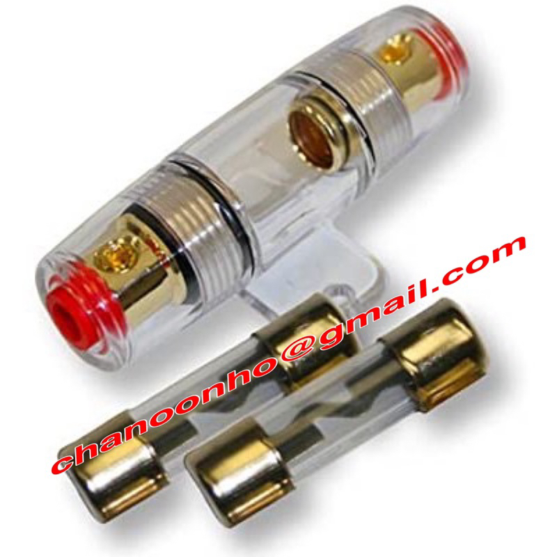 คุณภาพสูงเครื่องเสียงรถยนต์ Power Amp 60AMP AGU ฟิวส์เครื่องขยายเสียง Fius (1 ชิ้น)