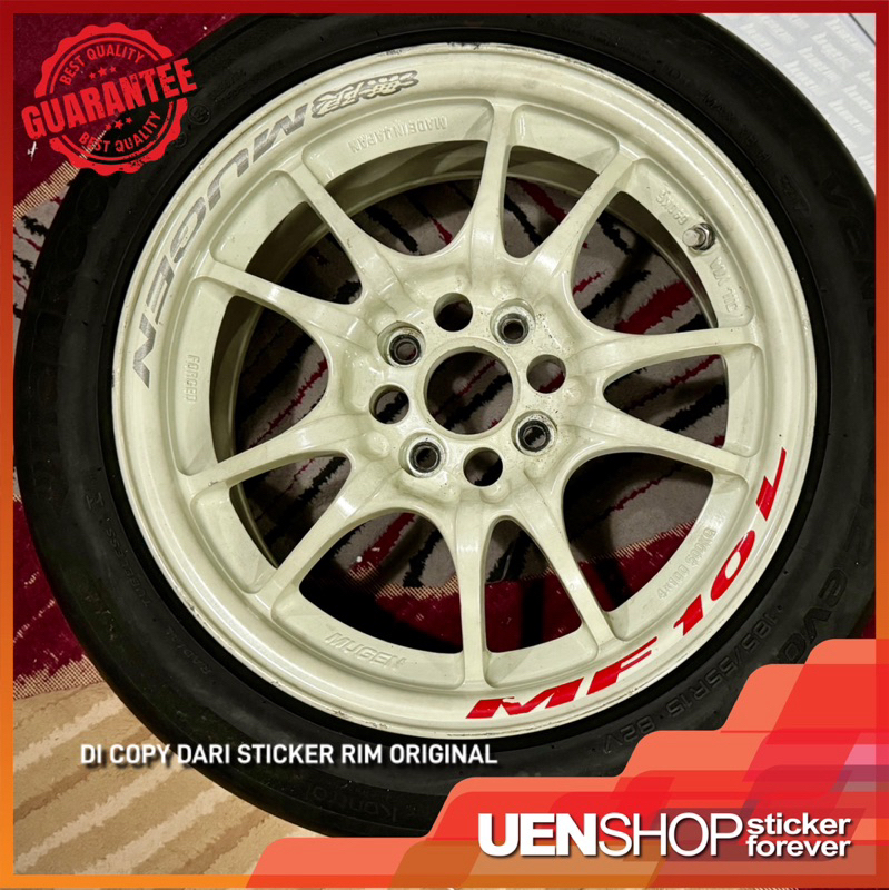 MUGEN MF10L สติ๊กเกอร์ GANTIAN Mugen mf10l ฮอนด้า