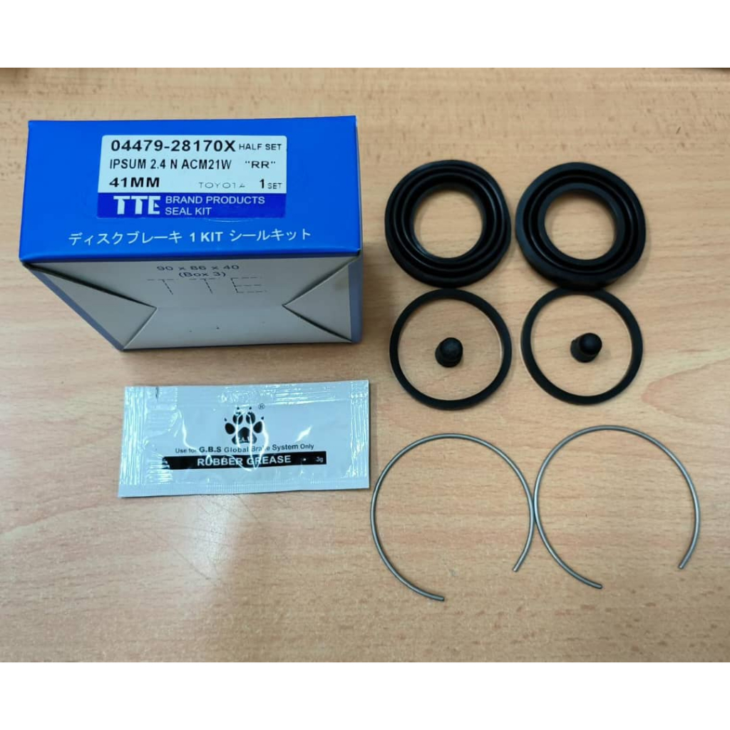 [ 04479-28170X-TTE ] [ TOYOTA HARRIER 2.4 3.0 MCU10 IPSUM 2.4 N ACM21W RR ชุดเบรคแผ่นดิสก์มาใหม่ 04/