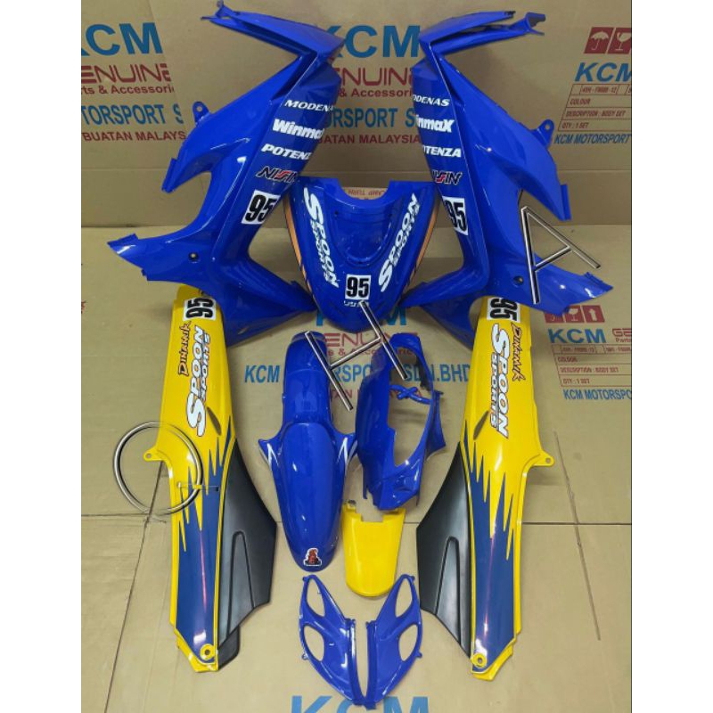 สติ๊กเกอร์ SPOON 120 /115/NOUVO LC/ 135 /SOLARIZ / 110 ALPHA/ 185/ 125ZR/ Y15ZR/ SPORT 110/115/100R/