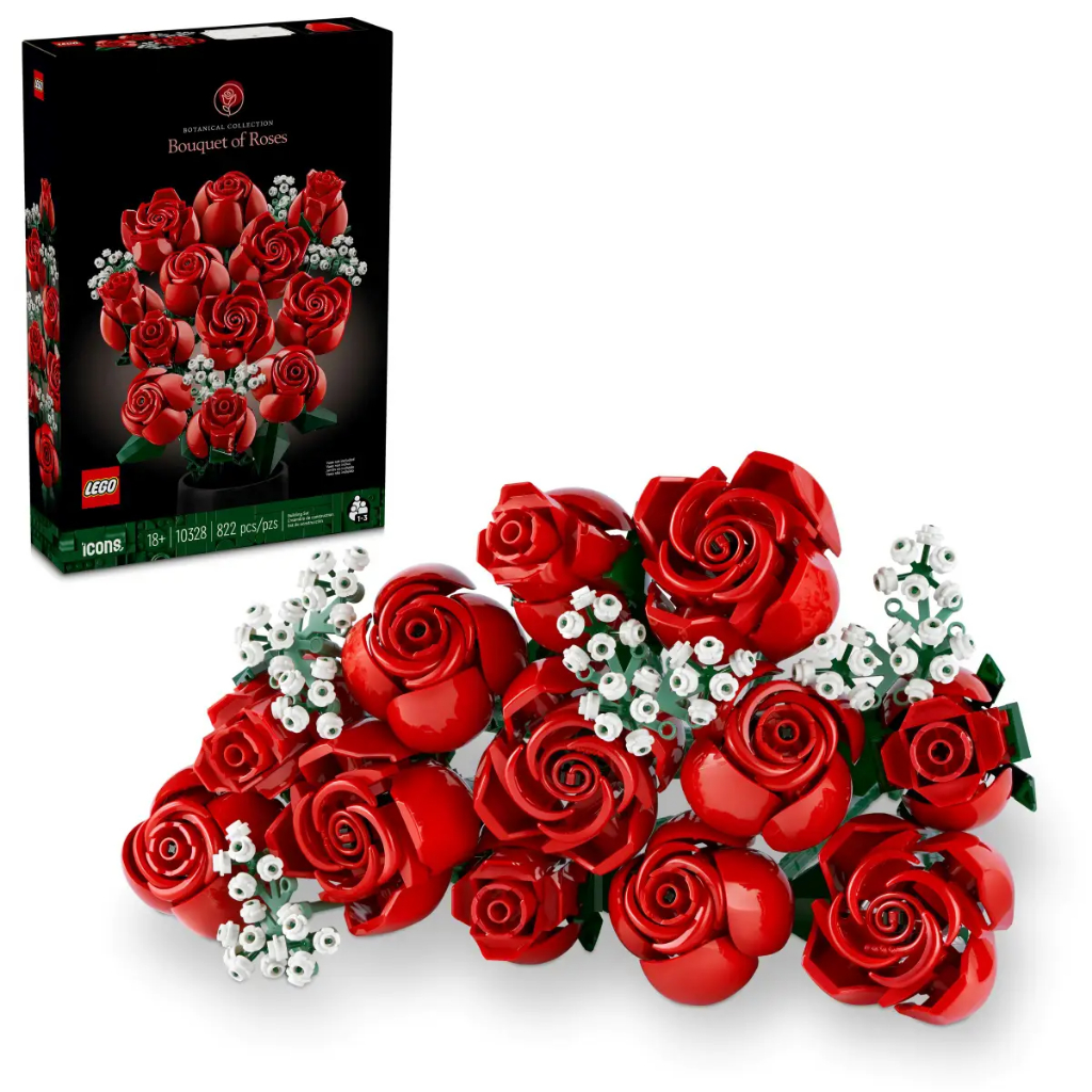[Bricks Concept] LEGO 10328 Bouquet of Roses -