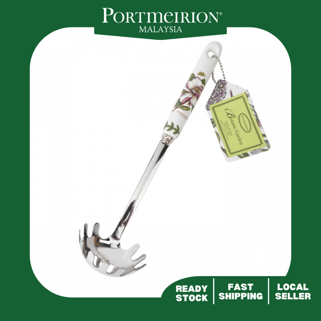 [1ST QUALITY] Portmeirion Botanic Garden Pasta Spoon Magnolia (CHN)