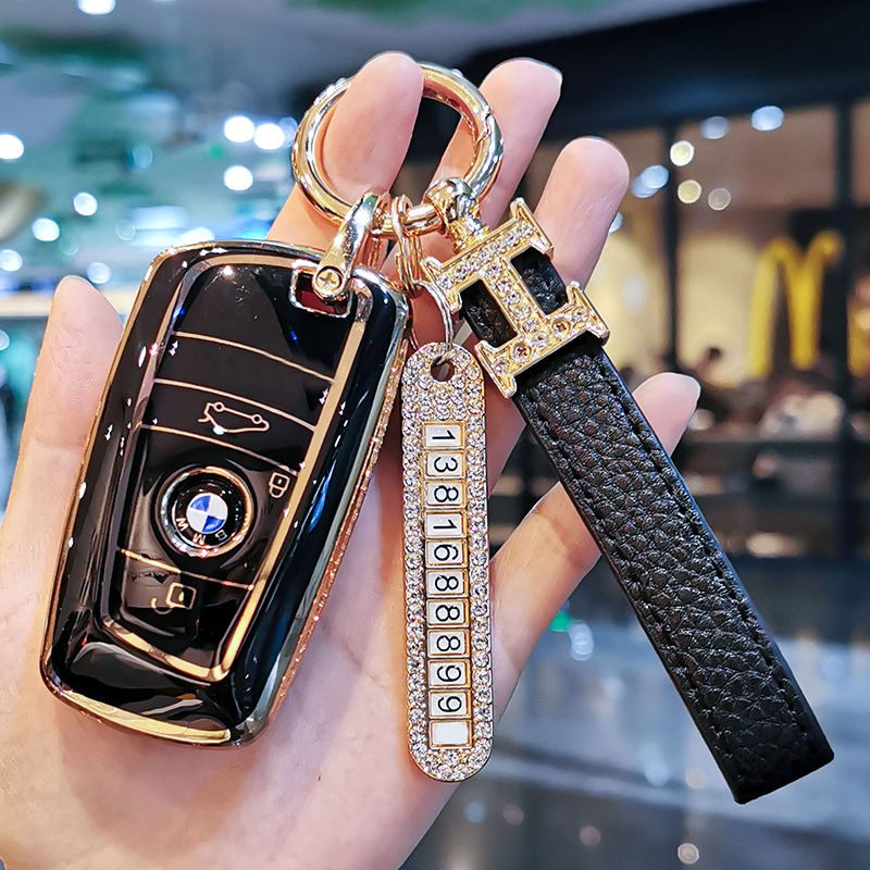 ปลอกกุญแจ BMW Premium รุ่นใหม่ 宝马锁套