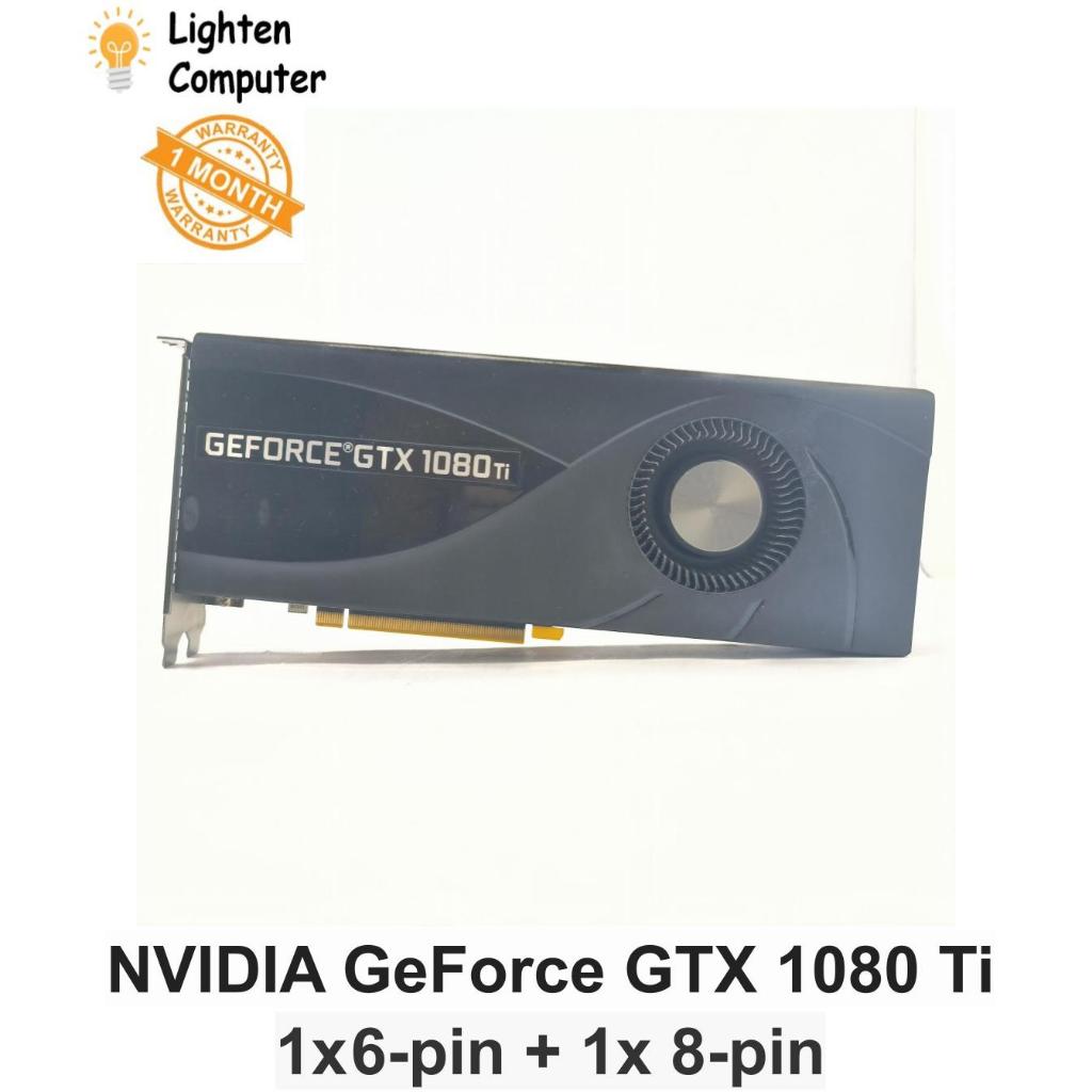 【USED】การ์ดจอ Zotac NVIDIA GeForce GTX 1080 Ti 1x 6-pin + 1x 8-pin GTX1080Ti