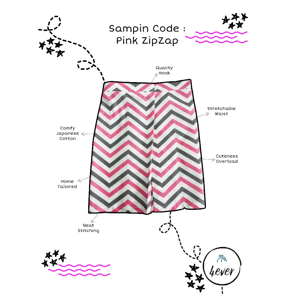 4ever Kids Sampin / Sampin Budak / Sampin Raya / Sampin Children - Sampin Cotton / Sampin Instant / 