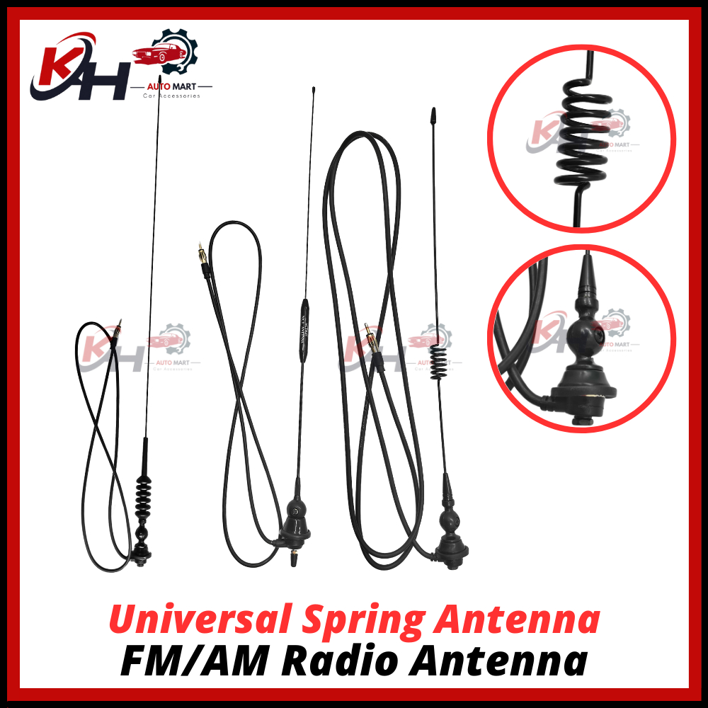 เสาอากาศสปริงสากล SL - 258 259 1611 1384 ฐาน Aerial Antena รถวิทยุ Power Replacement เครื่องเล่นเสีย