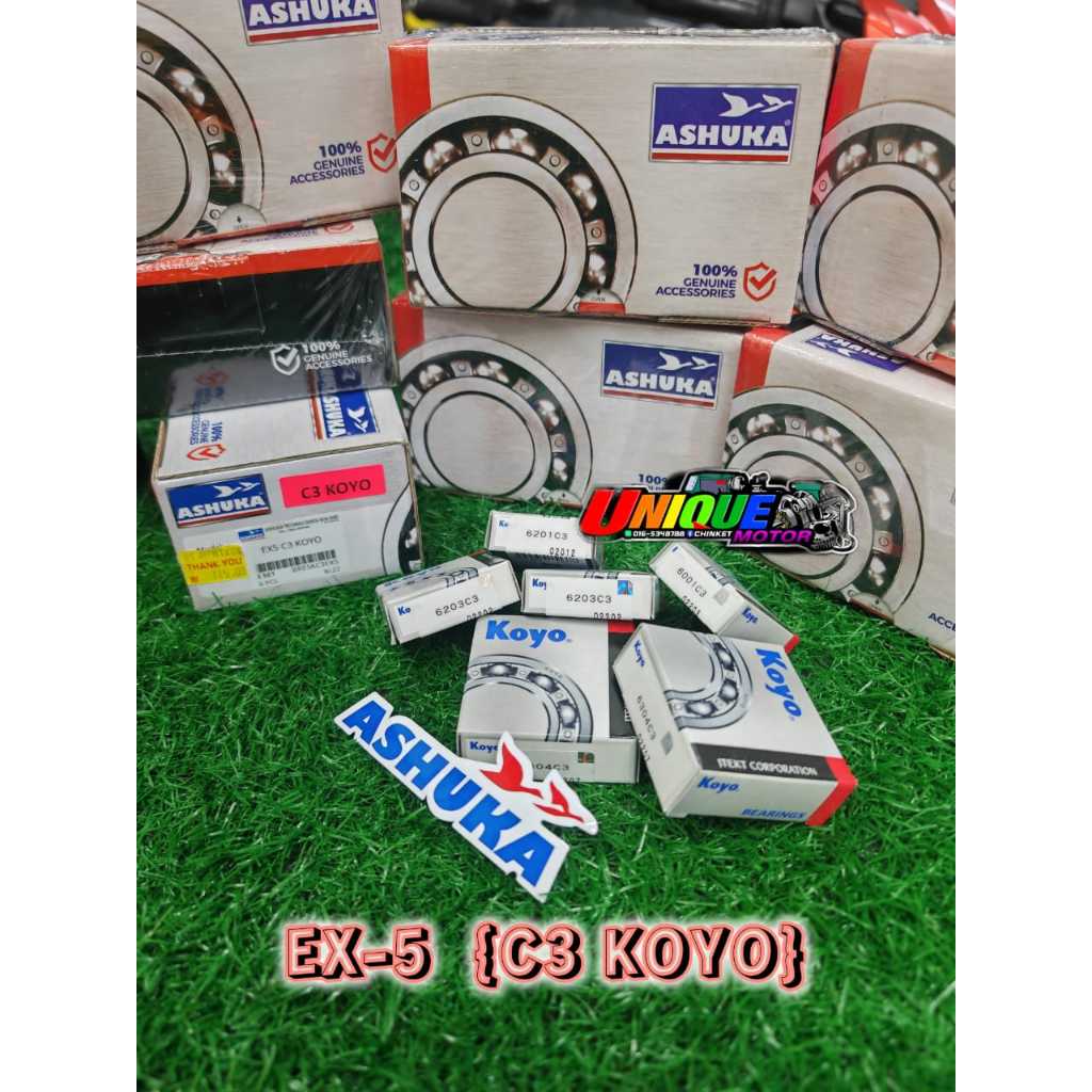 ASHUKA KOYO C3 BEARING ENGINE FULL SET EX5/Y15ZR